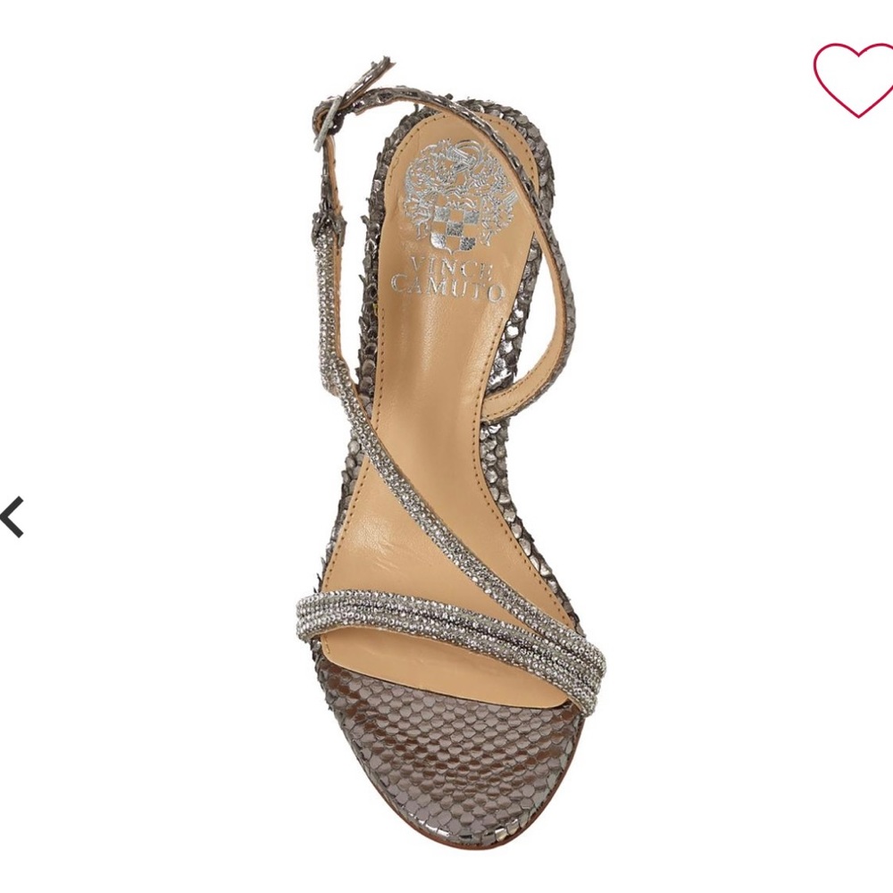 Vince Camuto Luanna Leather/Suede Dress Sandal size 6